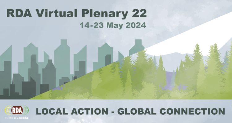 Banner reading 'RDA Virtual Plenary 22'