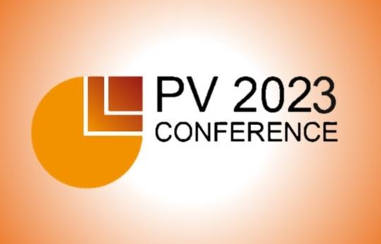 Words 'PV 2023 Conference'
