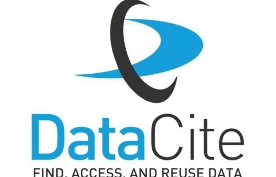 DataCite logo, with words 'find, access, and reuse data' underneath