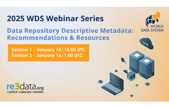 Graphic overlaid with text advertising 2025 WDS Webinar Series