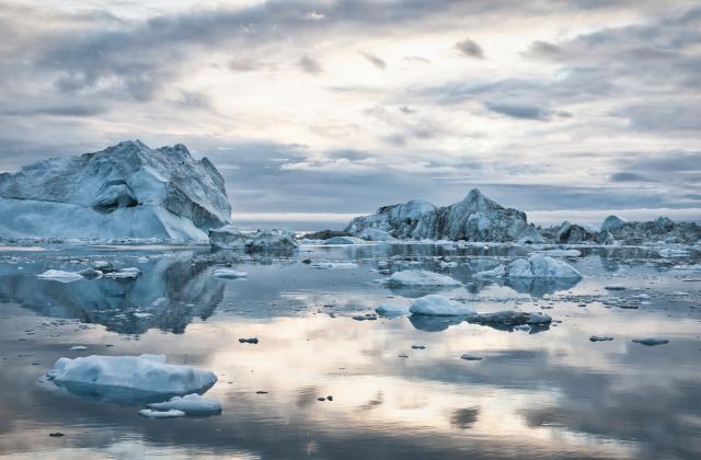 icy sea